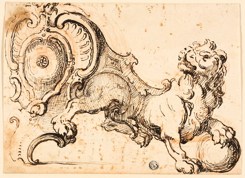 Design for an Andiron by Unknown, 18th century