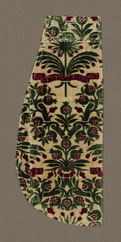 Portion of a Chasuble by Probably made for Piero Soderini (1452–1522), 1450-1500