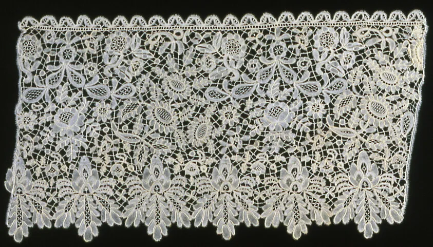Valance (Incomplete) by England, Honiton, 1860s