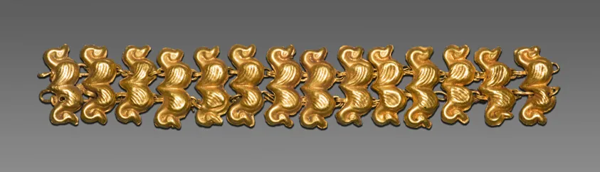 Fragment of a Necklace by Ancient Roman, 3rd century