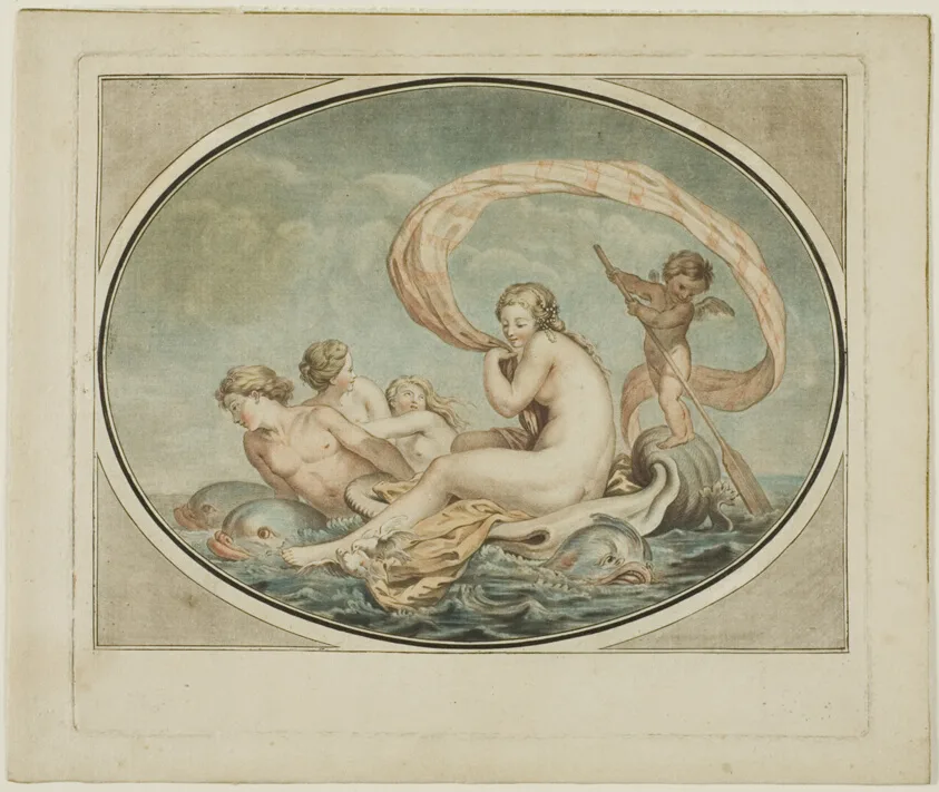 The Chariot of Galathee by Jean François Janinet, n.d.