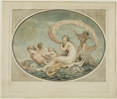 The Chariot of Galathee by Jean François Janinet, n.d.