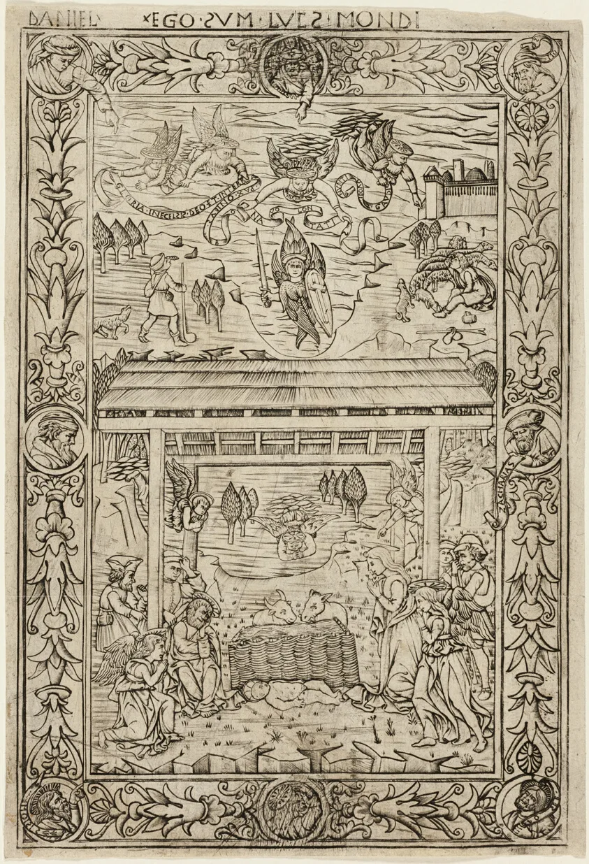 The Nativity by Unknown artist, 1460/70