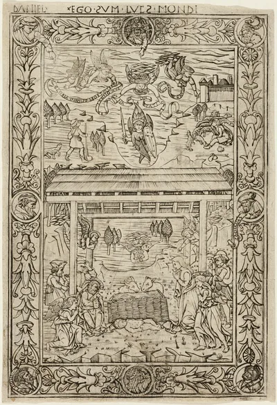 The Nativity by Unknown artist, 1460/70