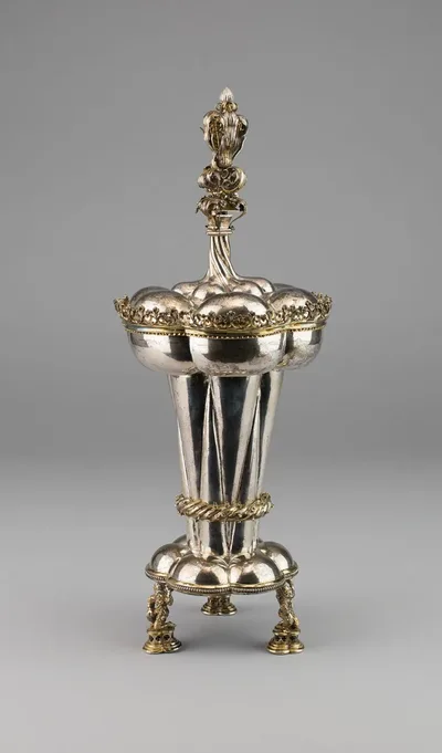 Beaker with Cover by German; Nuremburg or Augsburg, c. 1500