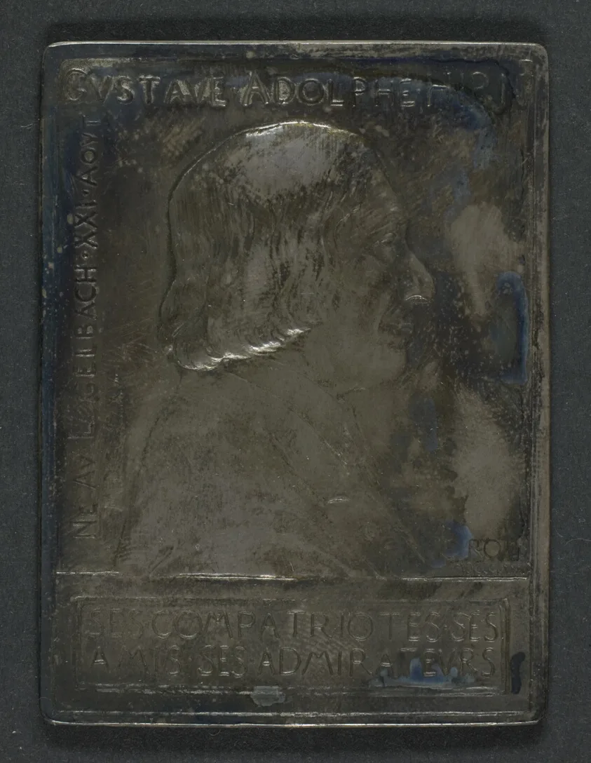 Portrait Bust of Gustave Adolphe Hirn by Louis Oscar Roty, c. 1880/92