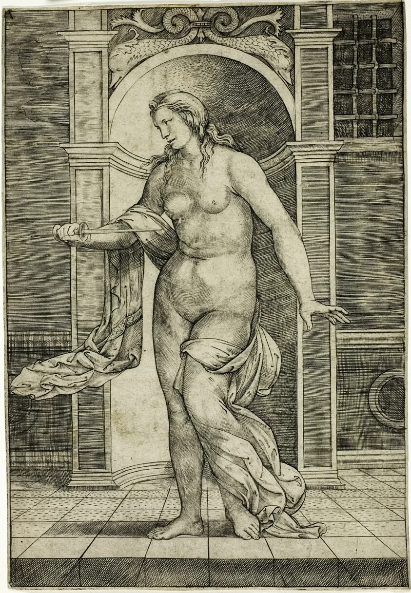 Lucretia by Jacopo Francia, c. 1510