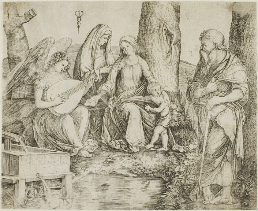 The Holy Family by Jacopo de' Barbari, 1509/15