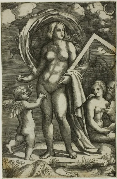 Venus and Cupid by Jacopo Francia, n.d.
