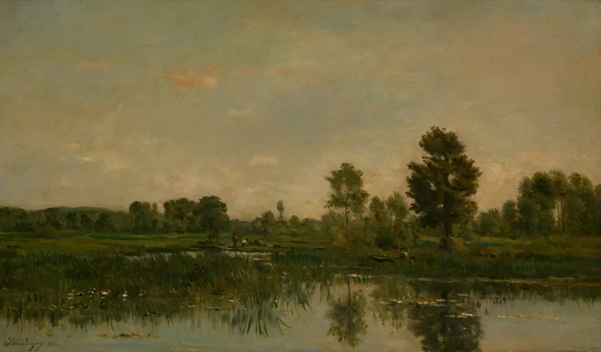 The Marsh by Charles François Daubigny, 1871