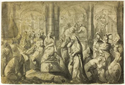 Sacrifice of Jeptha's Daughter by François Boitard, n.d.