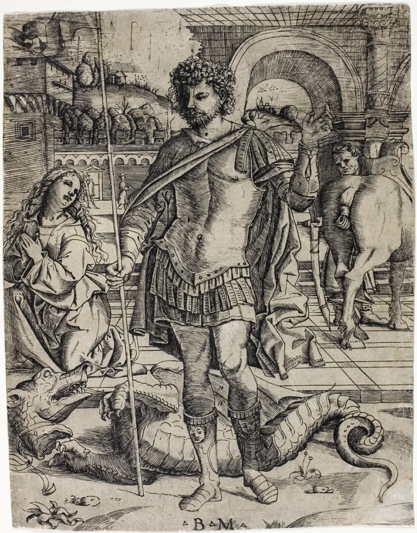 Saint George by Benedetto Montagna, 1506