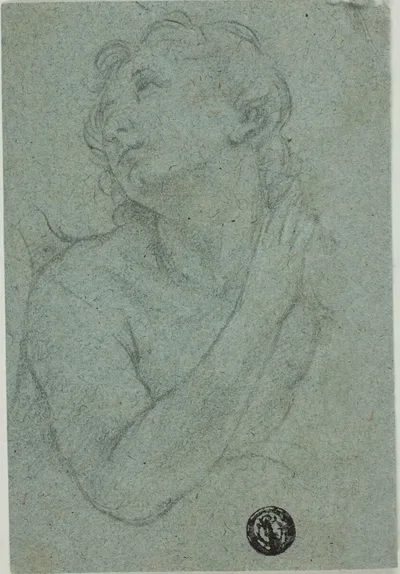 Half-Length Praying Figure by Style of Carlo Cignani, n.d.
