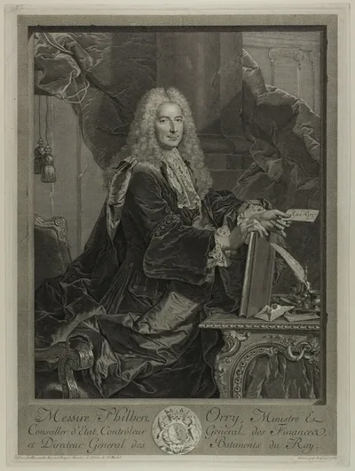 Portrait of Philibert Orrey by François Bernard Lépicié, 1737
