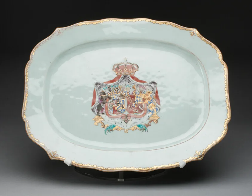 Platter by China, c. 1750