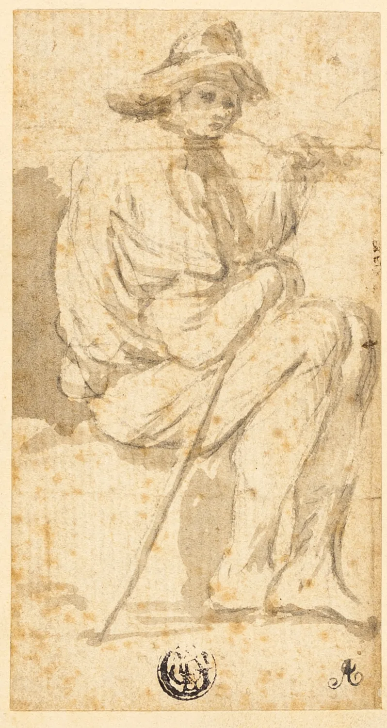 Shepherd by Unknown, 17th century