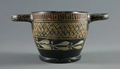 Skyphos (Drinking Cup) by Ancient Greek, 450-400 BCE