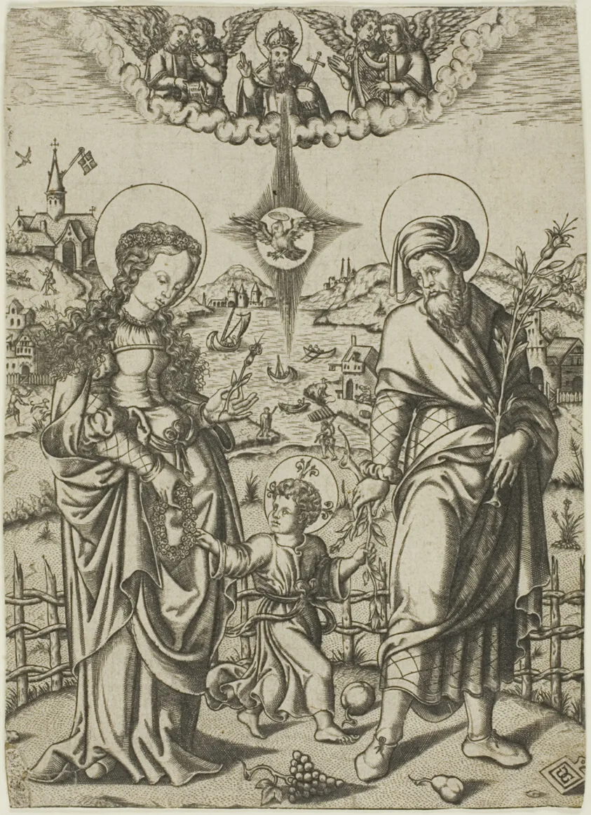 Holy Family by Unknown artist, c. 1510