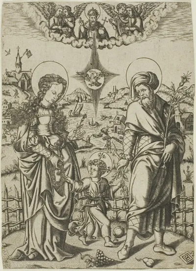 Holy Family by Unknown artist, c. 1510