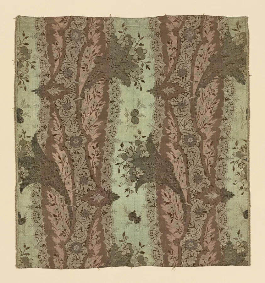 Panel (Dress Fabric) by France, 1718/20
