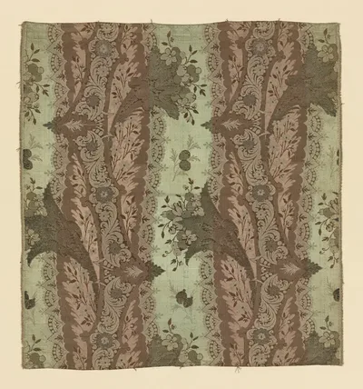 Panel (Dress Fabric) by France, 1718/20