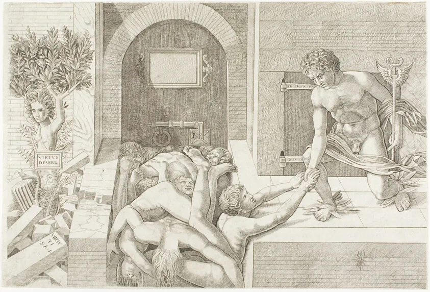 Ignorance and Mercury by Andrea Mantegna, n.d.