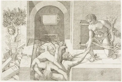 Ignorance and Mercury by Andrea Mantegna, n.d.
