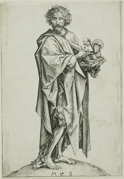 St. John the Baptist by Martin Schongauer, n.d.