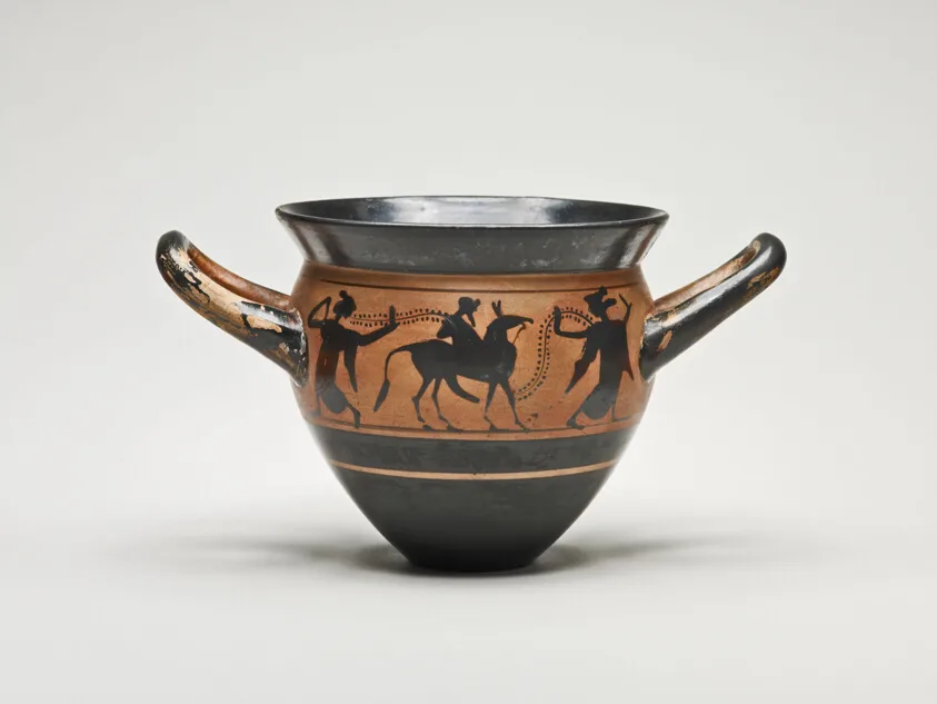 Mastoid (Drinking Cup) with Handles by Ancient Greek, 500-480 BCE