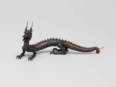 Articulated Dragon by School of Myochin, c. 1880