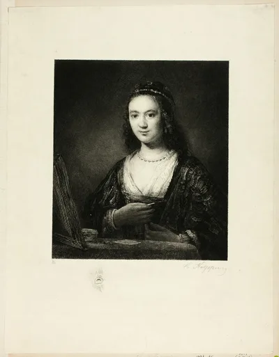 Portrait of a Woman by Karl Koepping, n.d.