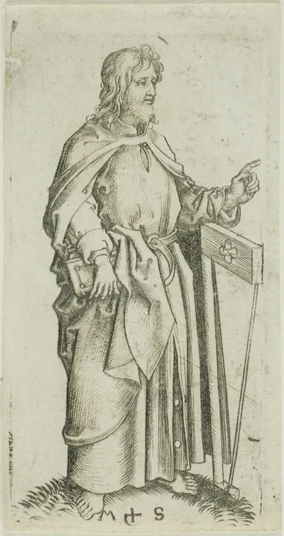 St. Jude, from Apostles by Martin Schongauer, n.d.