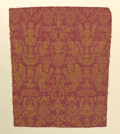 Fragment by Italy, 17th century