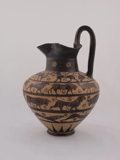 Oinochoe (Pitcher) by Ancient Greek, 640-625 BCE
