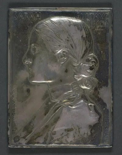 Portrait Bust of Sarah Gustave Simon by Jules Clément Chaplain, 1890 (?)