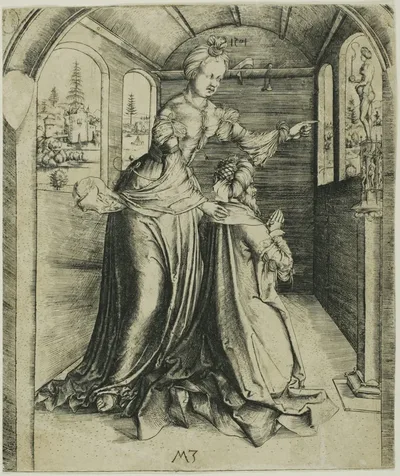Solomon's Idolatry by Master MZ, 1501