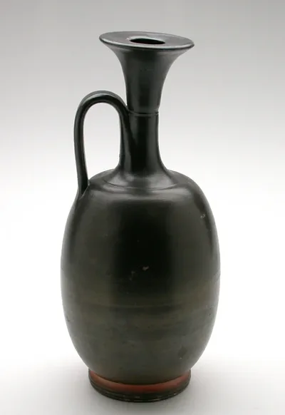Lekythos (Oil Jar) by Ancient Greek, about 400 BCE