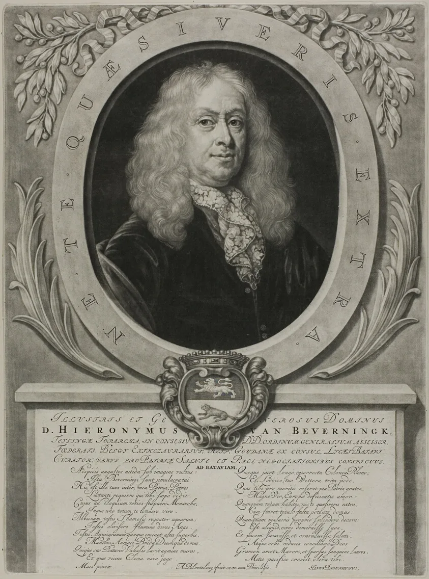 Portrait of D. Hieronymous van Beverningk by Abraham Blooteling, n.d.
