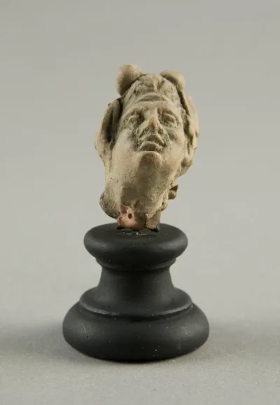 Head of a Man with Furrowed Brow by Ancient Greek, 2nd-1st century BCE