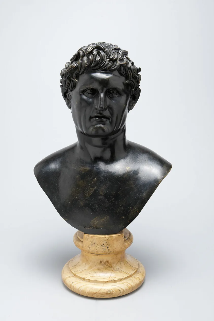 Bust of Seleucus Nicator of Syria by Sabatino de Angelis, Late 19th century reproduction