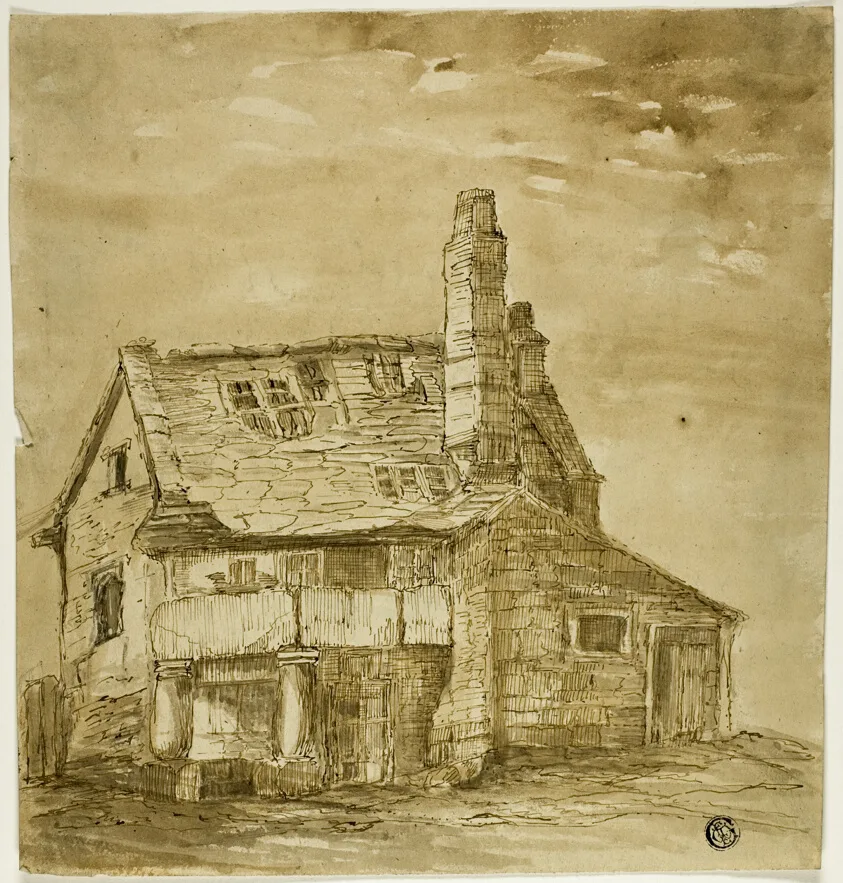 Old Farmhouse by Unknown artist, n.d.