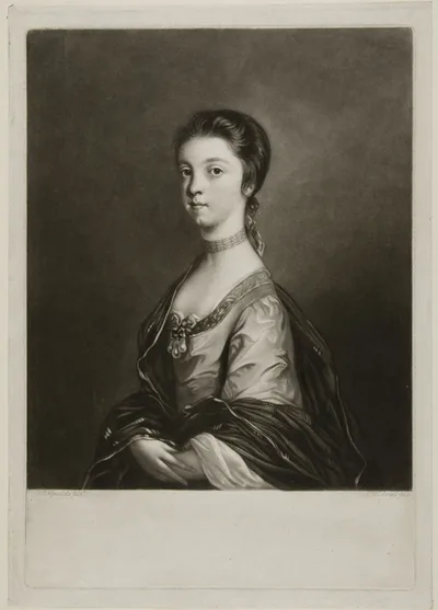 Lady Elizabeth Montagu by James McArdell, 1756