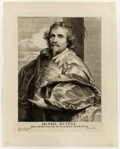 Daniel Mytens by Paul Pontius, 1630/45