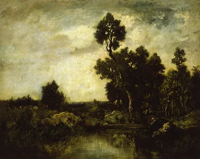 Landscape by Théodore Rousseau, c. 1850
