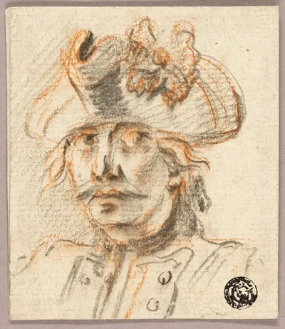 Bust of Soldier by Charles Parrocel, n.d.