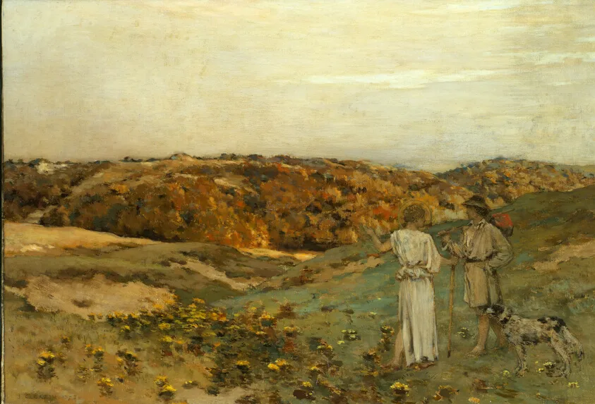 Tobias and the Angel by Jean Charles Cazin, 1878