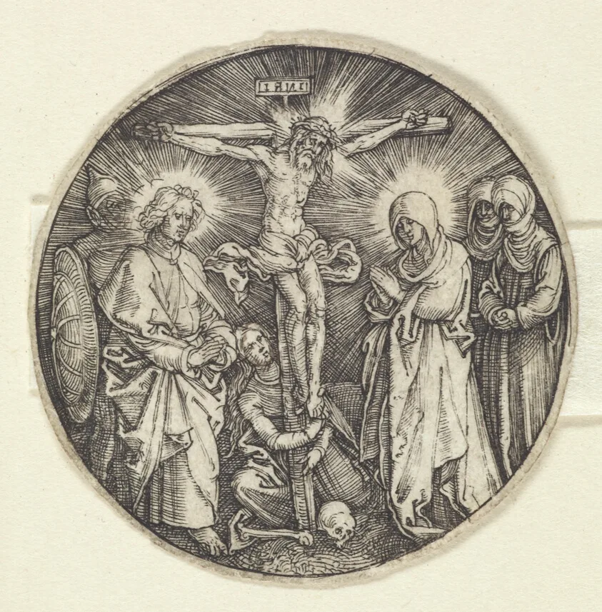 The Small Crucifixion ("The Pommel of Emperor Maximilian") by Albrecht Dürer, 1519