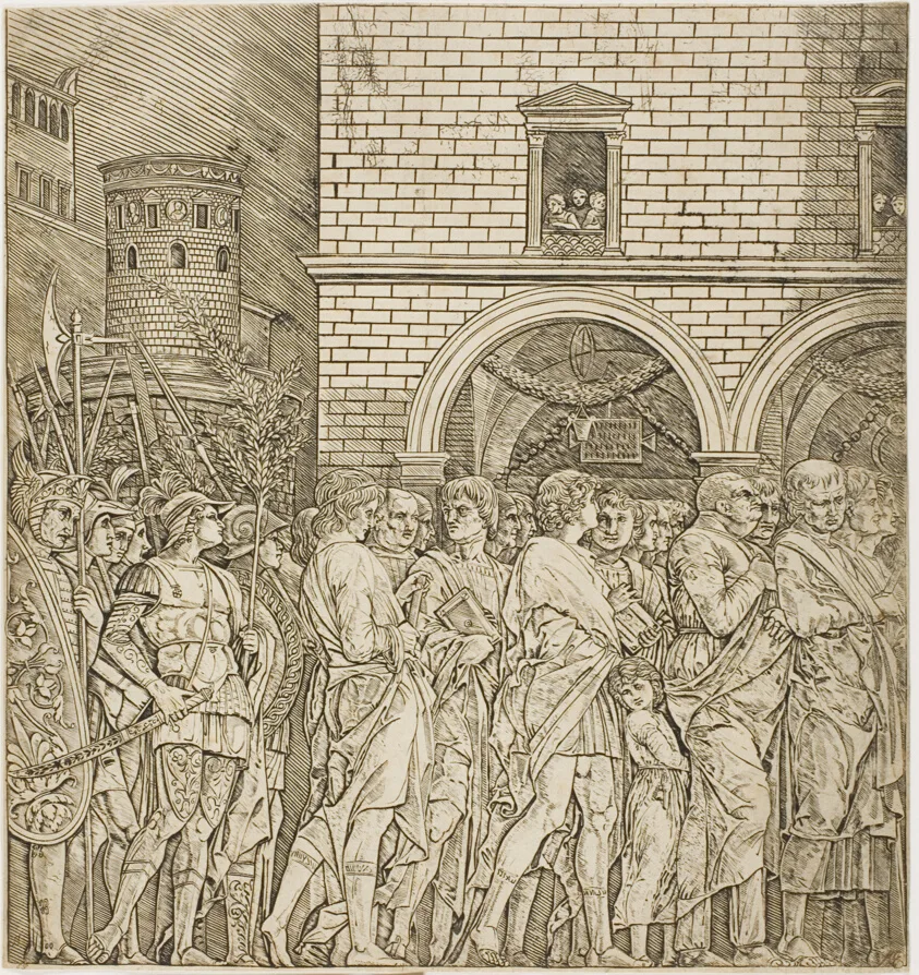 The Senators, from Triumph of Caesar by Andrea Mantegna, c. 1495