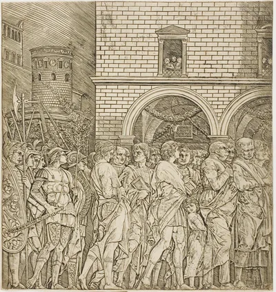 The Senators, from Triumph of Caesar by Andrea Mantegna, c. 1495