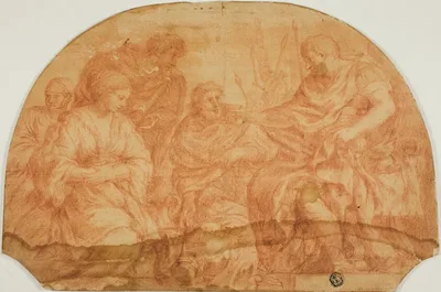 Continence of Scipio by Pietro da Cortona, n.d.
